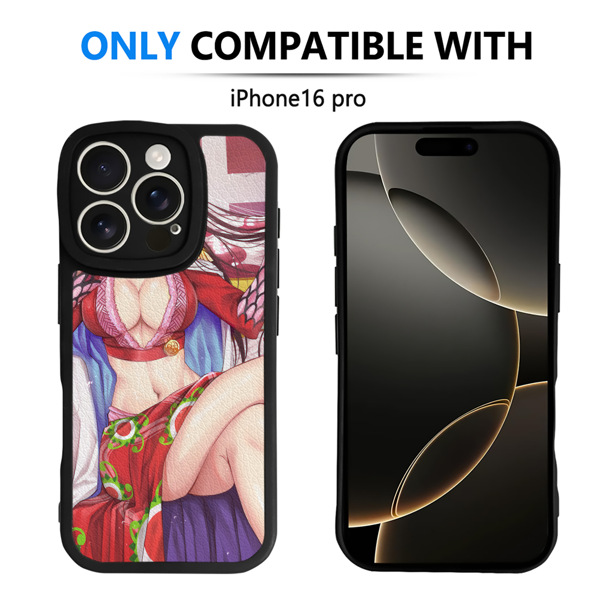 （画像用） ワンピース ONE PIECE 【iPhone 16シリーズ対応】シリコンスマホケース（レザー調） 材質：シリコン